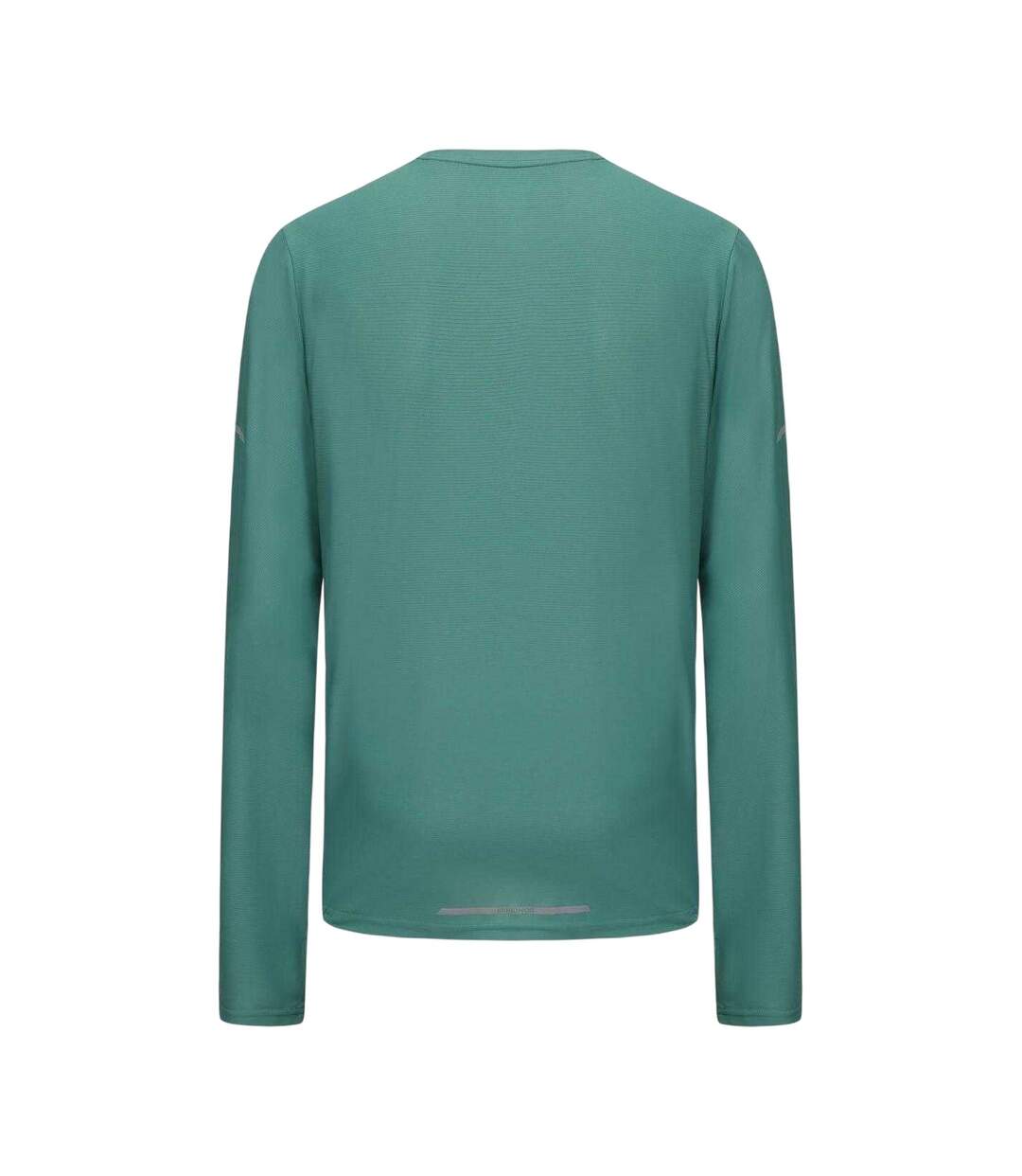 Mens Reflective Detail Long-sleeved T-shirt Spruce Green Karrimor-2