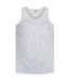Duke Mens Fabio-1 Kingsize Muscle Vest (Grey Melange) - UTDC171-1