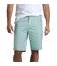 Mens rayburn flat fronted shorts seafoam Weird Fish-3