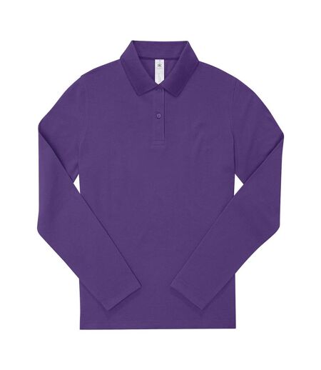 Chemisier Manches Longues My Polo Femme Lilas B&C