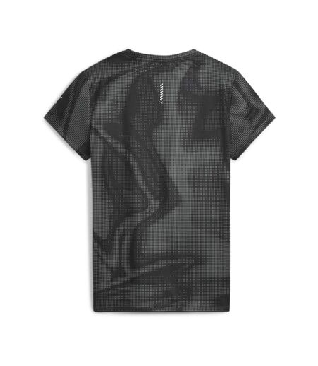 T-shirt de sport gris femme puma run fav