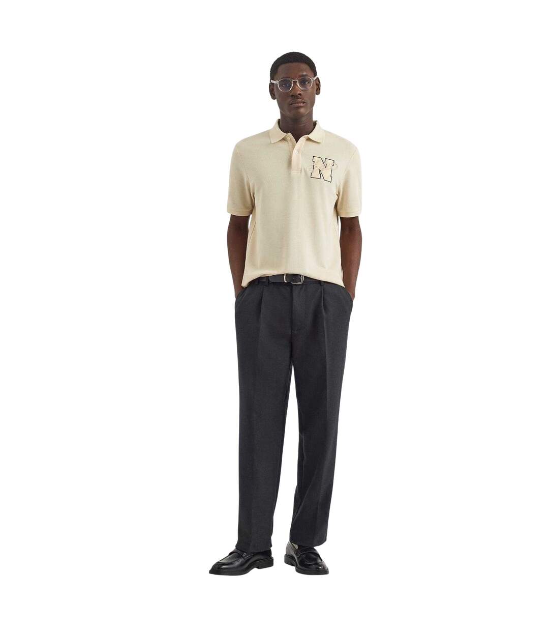 Polo Tandra Homme Blanc Cassé Nautica-1