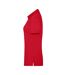 Polo Traditional Femme Rouge Blanc James And Nicholson-3