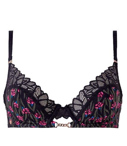 Soutien-gorge corbeille noir Delphine