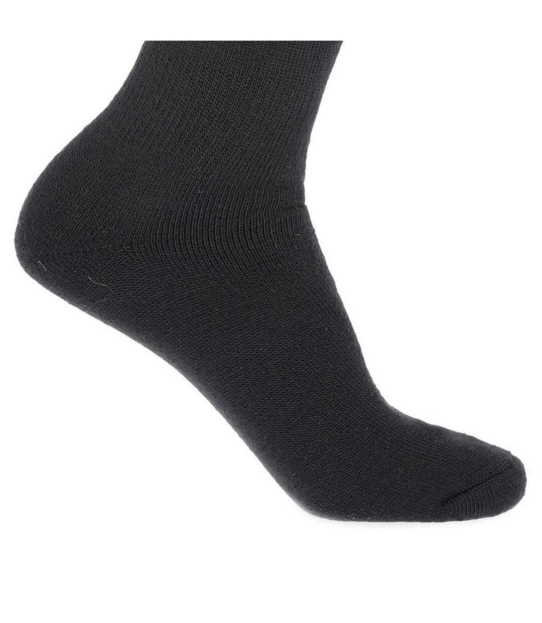 Trespass Adults Unisex Tech Luxury Merino Wool Blend Ski Tube Socks (Black) - UTTP967