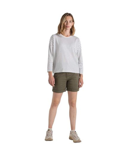 T-shirt kielder femme bleu marine Craghoppers