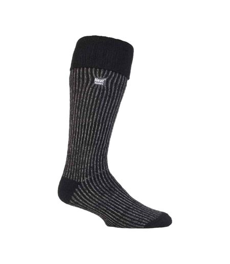 Mens Thick Winter Warm Knee High Ribbed Thermal Boot Socks