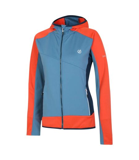 Haut De Sport Traversing Femme Bleu Pâle Mandarine Dare 2B