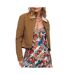 Veste camel femme superdry cord lined cropped-1