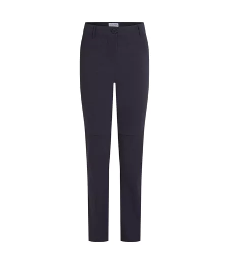 Pantalon Uni À Taille Mi-haute 2-en-1 Kiwi Pro Femme Bleu Marine Foncé Craghoppers