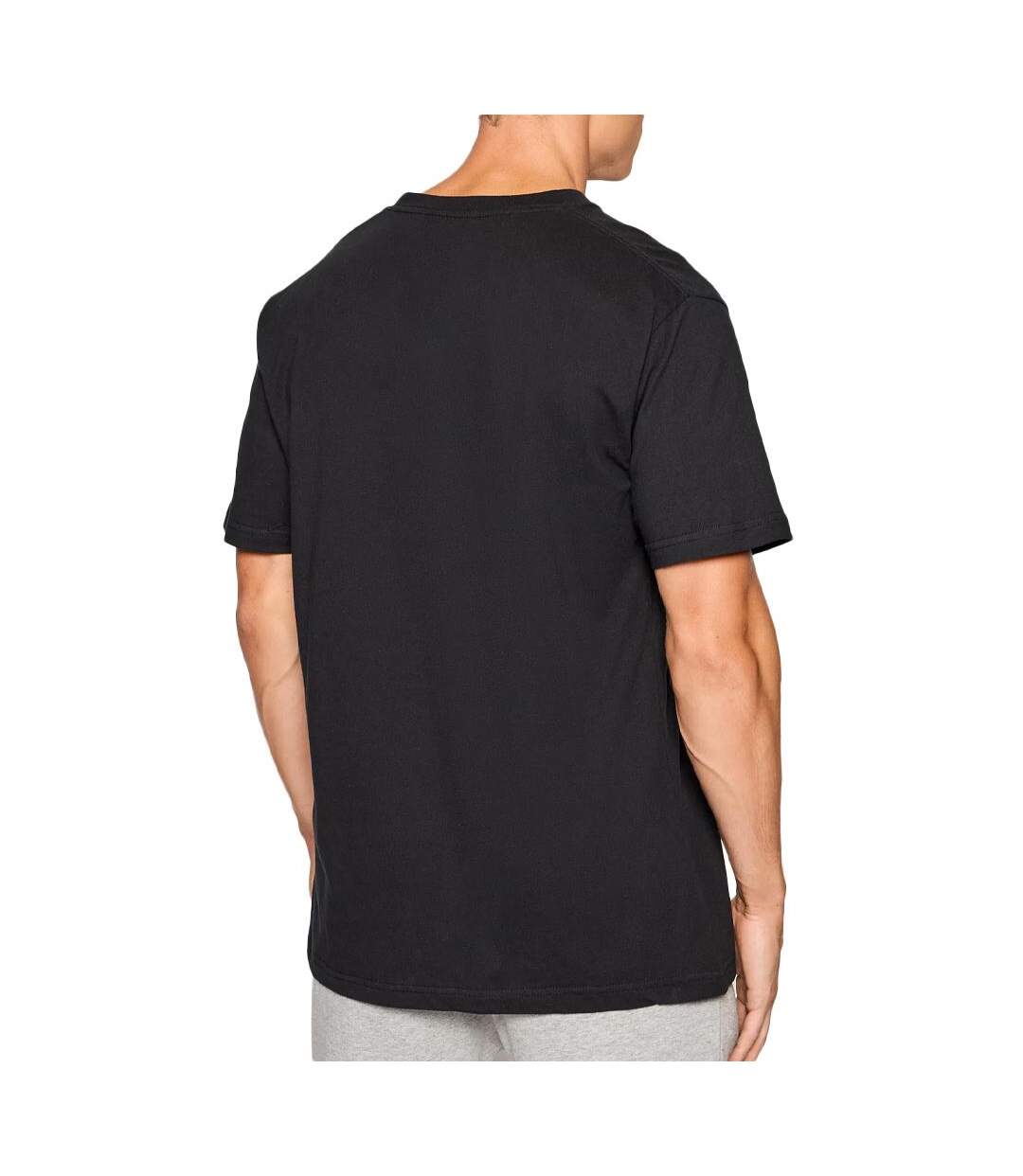 T-Shirt noir/blanc homme dc shoes star-2