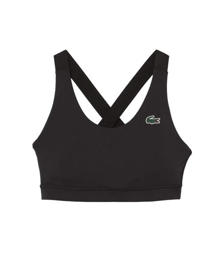 Brassière De Sport Femme Noir Lacoste