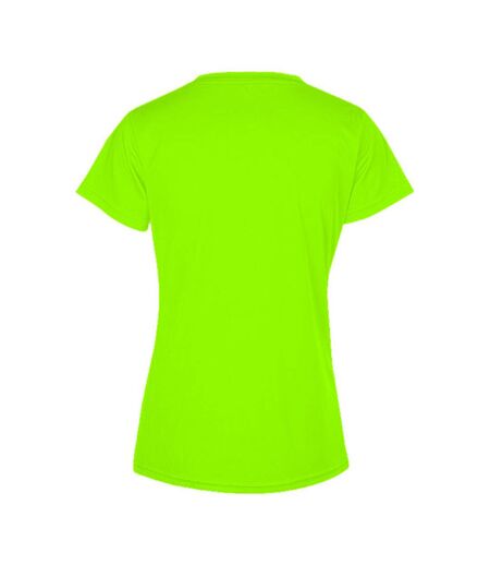 T-shirt Femme Vert Clair Vif Promodoro