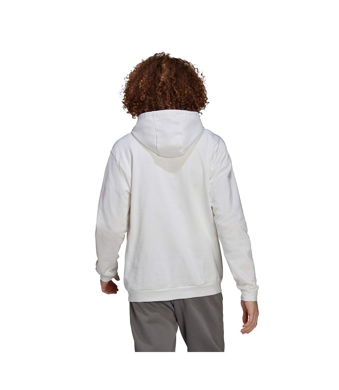 Sweat À Capuche Entrada Homme Blanc Adidas-2