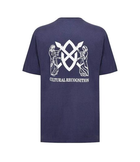 T-shirt Manches Courtes Motif/style Logo Courbé Partu Homme Gris Daily Paper
