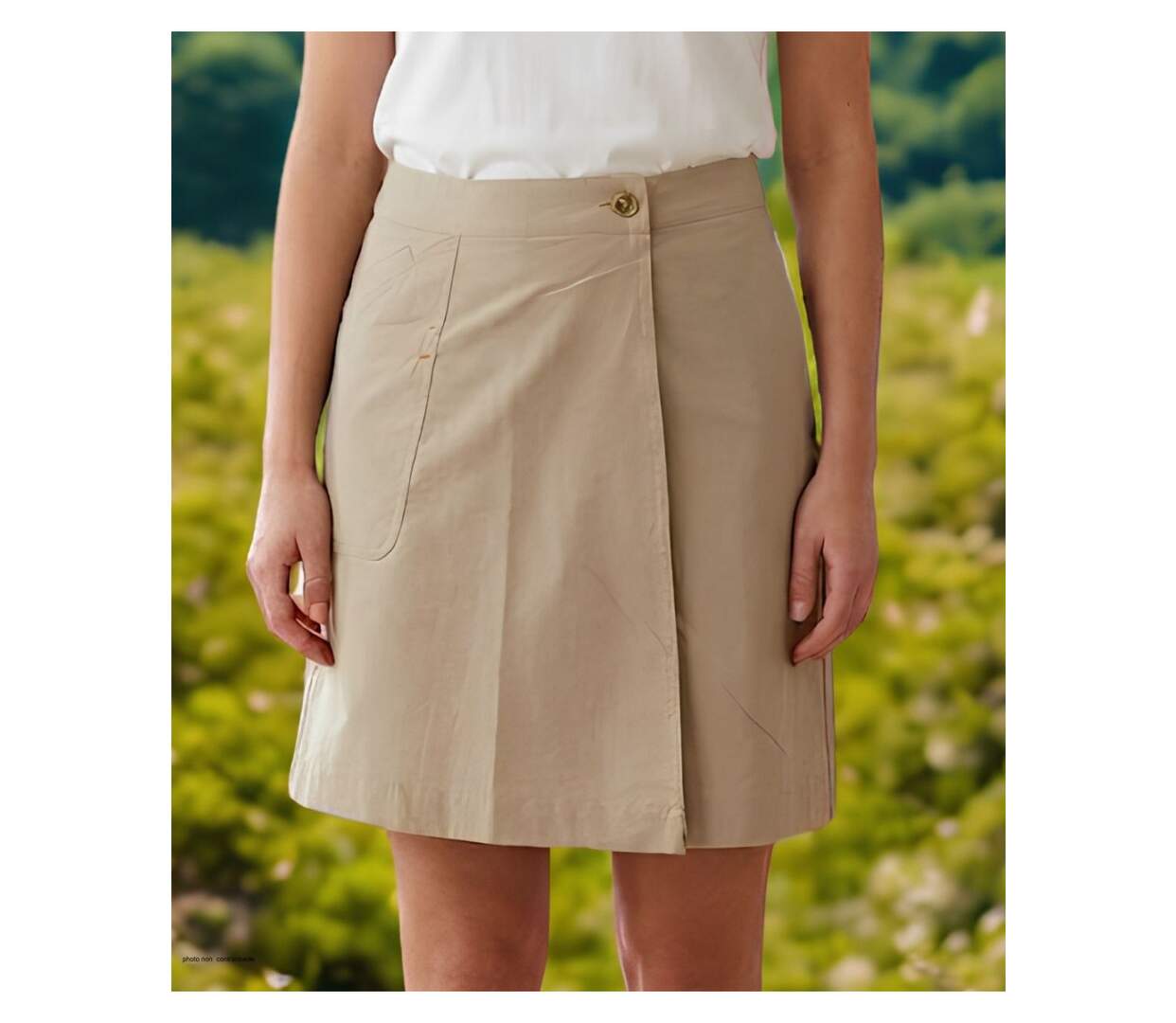 OGALO SE9047 - Jupe-short de randonnée pour femme : confort optimal et liberté de mouvement-1