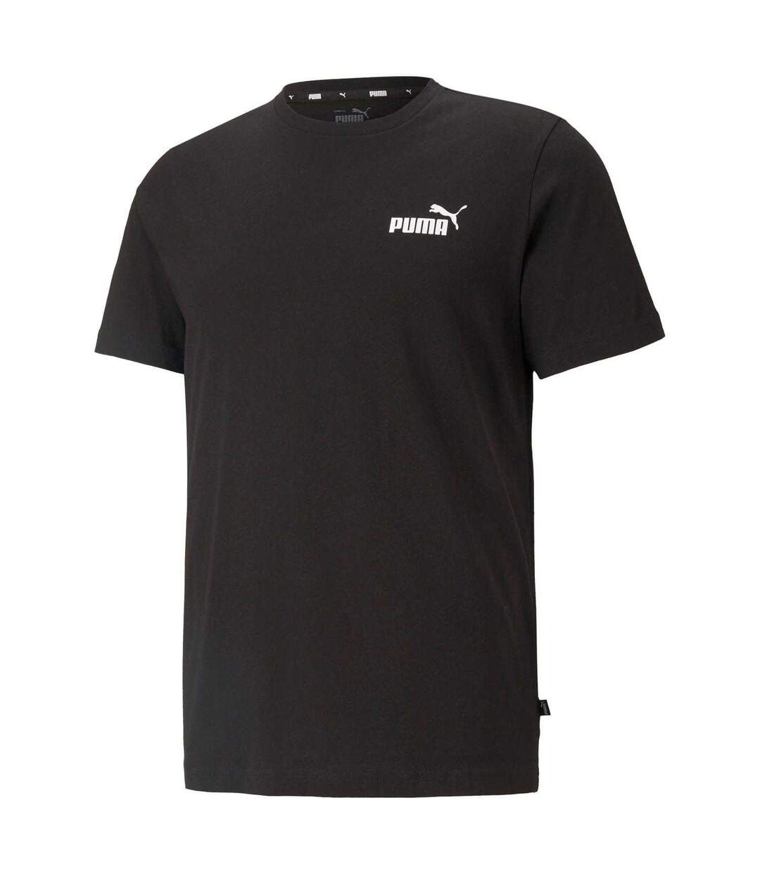 T-shirt Style Petit Logo Essential Homme Noir Puma-2