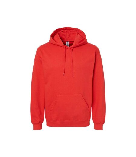 Sweat à capuche softstyle adulte rouge Gildan