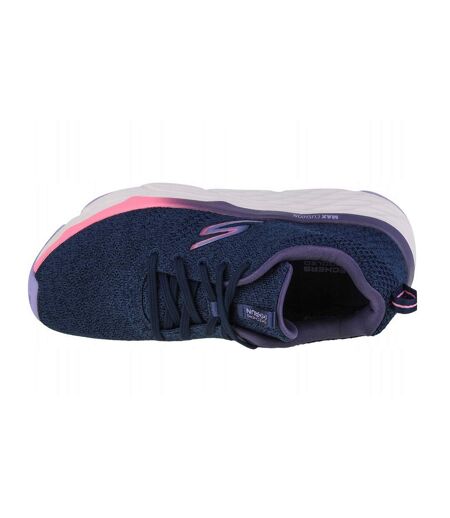 Chaussures Max Cushioning Elite Clarion Femme Bleu Marine Foncé Skechers
