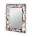 Patère Murale & Miroir You 75cm Blanc-1