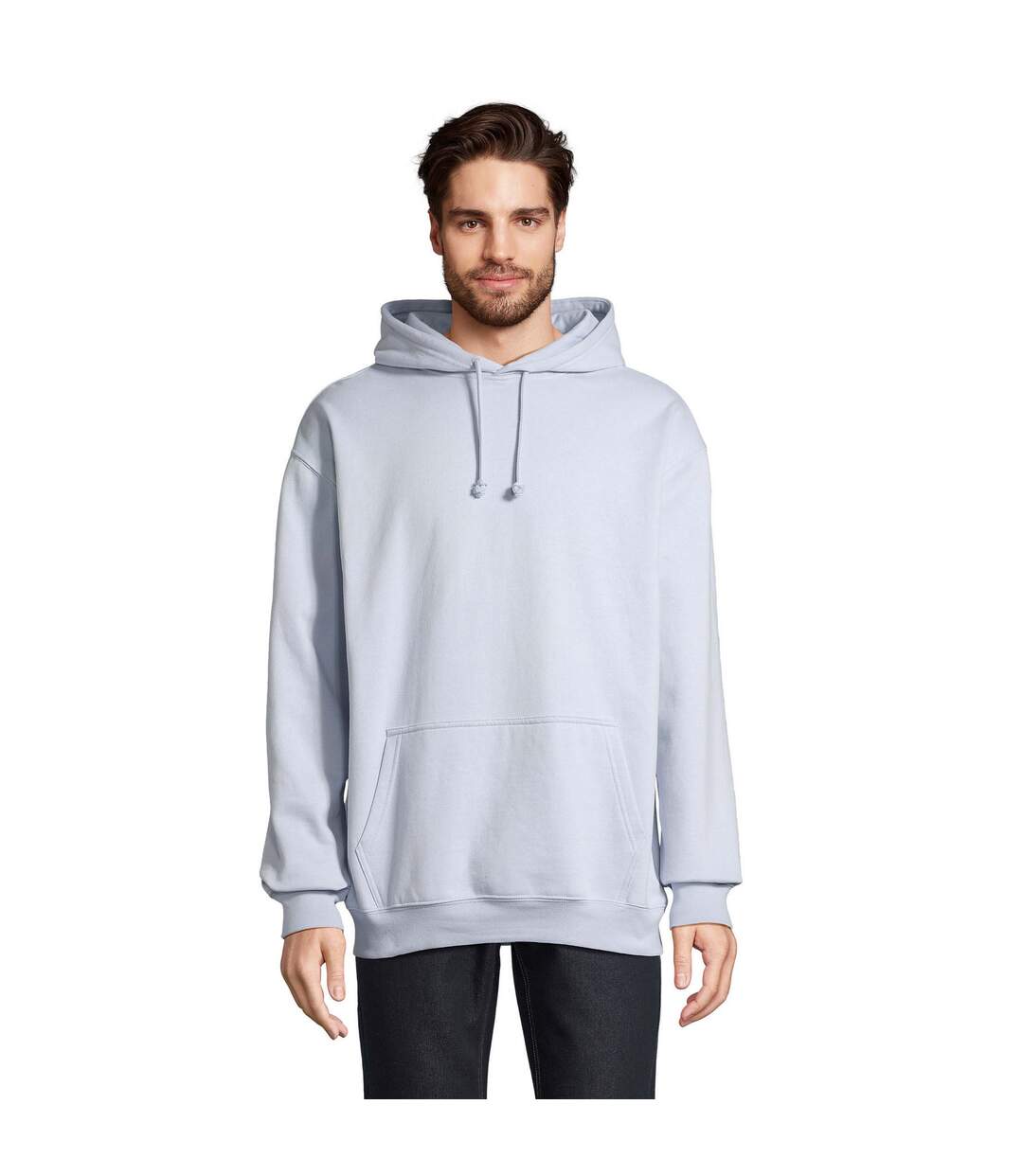 Sweat À Capuche Condor Adulte Bleu Pâle SOLS-1