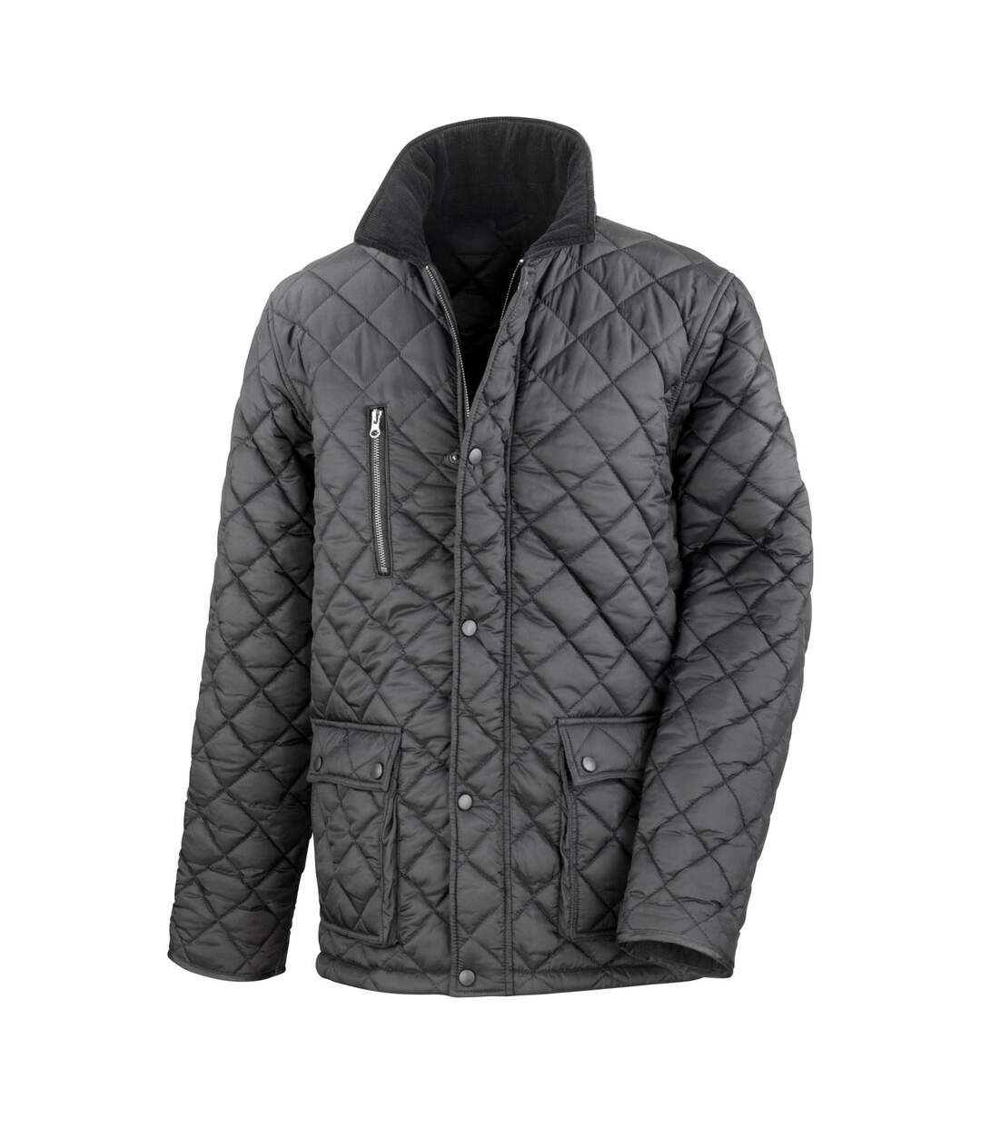 Veste Rembourrée Cheltenham Homme Noir Result-1