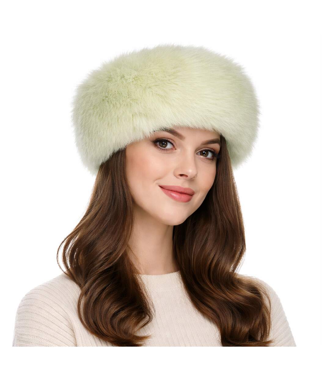 Toque Fausse fourrure CECILA-1