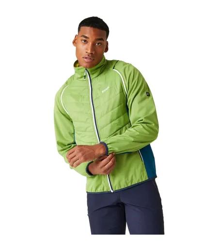 Veste Hybride Steren Homme Vert Piquant Bleu Marocain Jaune Verdâtre Regatta