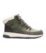 Chaussures Montantes De Marche Elbourne Femme Kaki Foncé Pourpre Regatta-1
