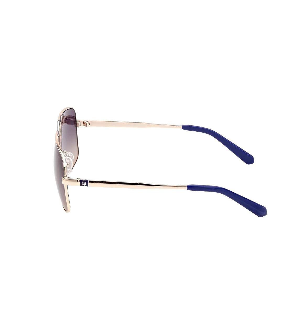 Lunettes De Soleil Motif/style Dégradé Homme Taille Unique Bleu Jaune Or Guess-4