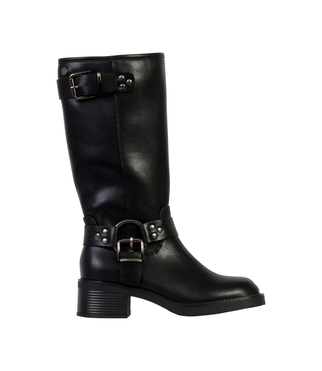 Bottes à Talon à Zip Xti-2