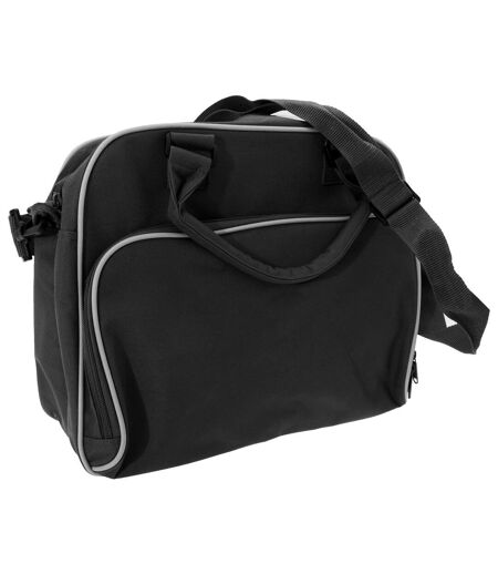 Bagbase Compact Junior Dance Messenger Bag (15 Liters) (Pack of 2) (Black/White) (One Size) - UTBC4343