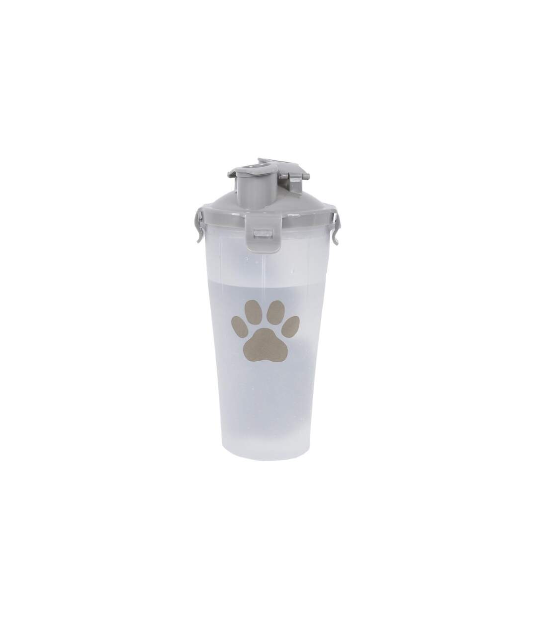 Gourde pour Chien 2 en 1 22cm Gris-1