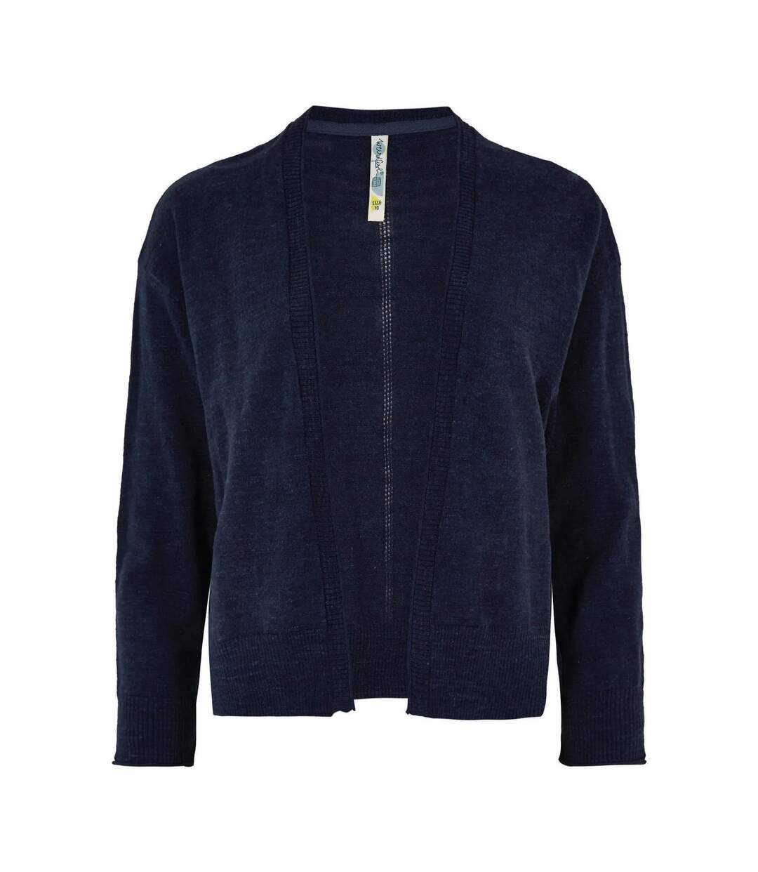 Womens/ladies limon cardigan navy Weird Fish-1