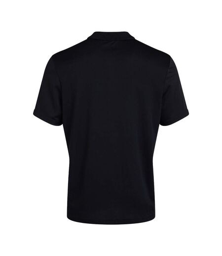 Mens Club Dry Polo Shirt Black Canterbury