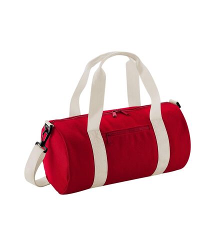 Mini carryall one size classic red/off white Bagbase