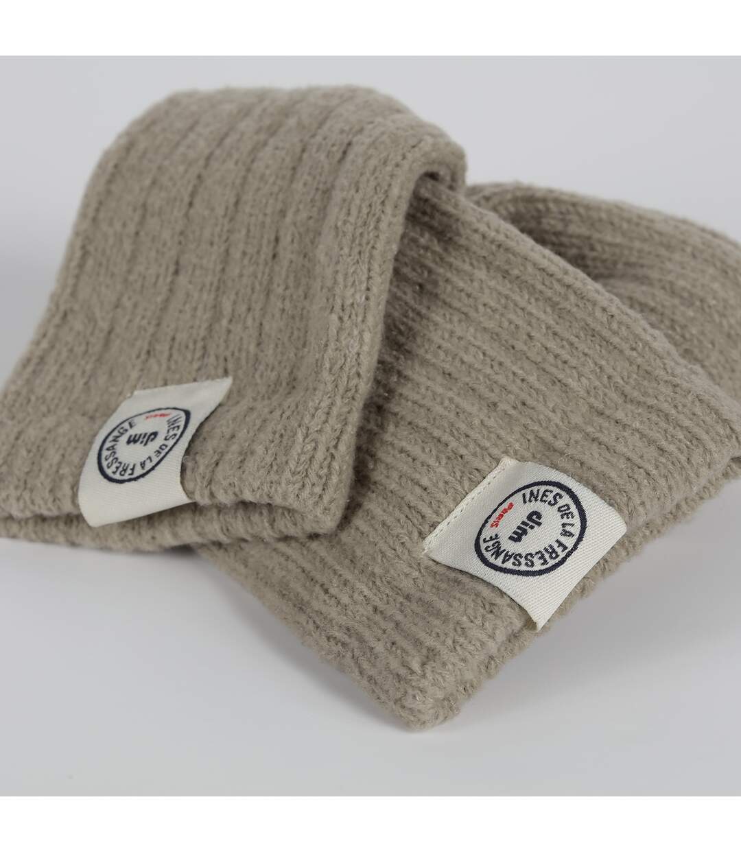Chaussettes mi-haute en maille Dim x Inès de La Fressange-3