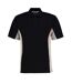 GAMEGEAR Mens Track Classic Polo Shirt (Black/Gray/White)