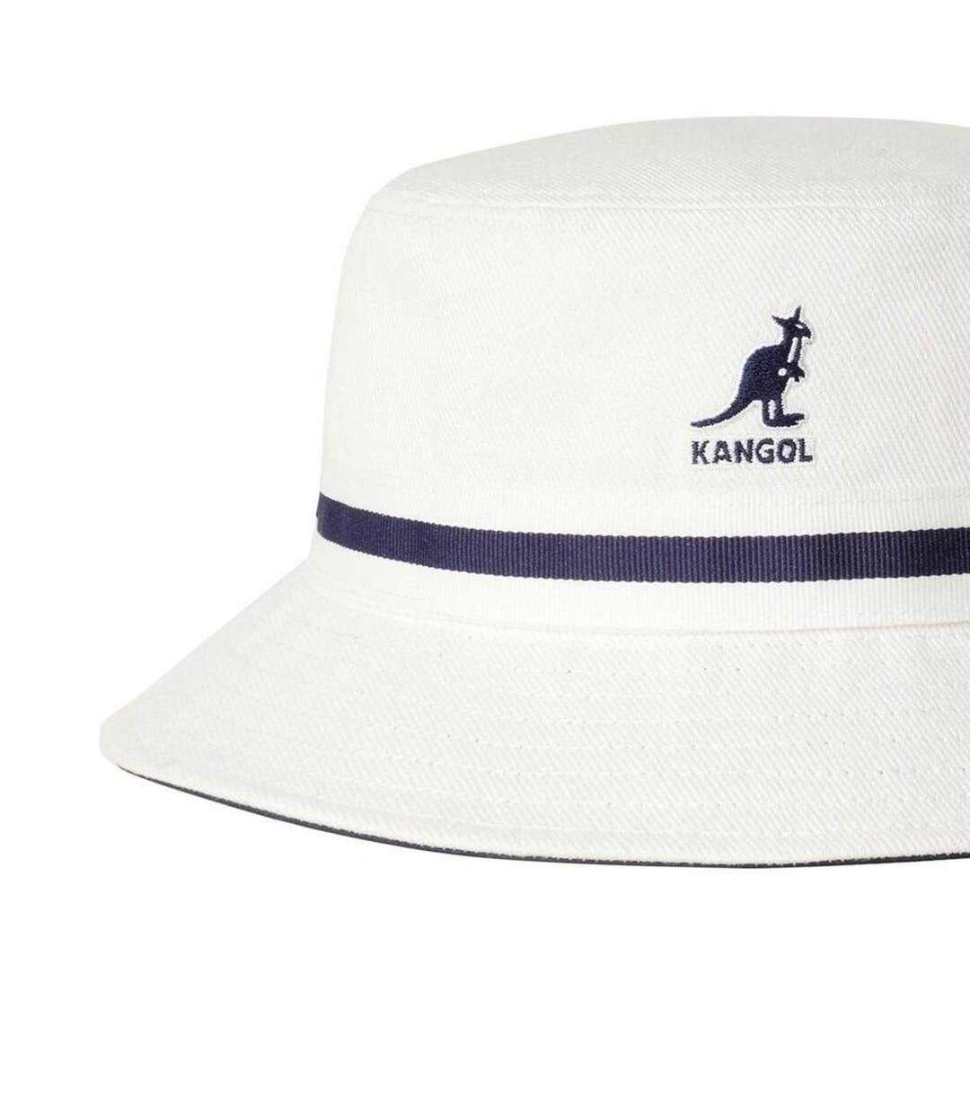 Bob Motif/style Rayé Adulte Blanc Kangol-2