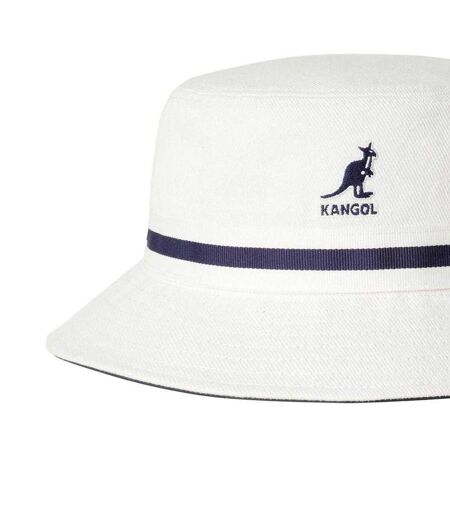 Bob Motif/style Rayé Adulte Blanc Kangol