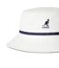 Bob Motif/style Rayé Adulte Blanc Kangol-2