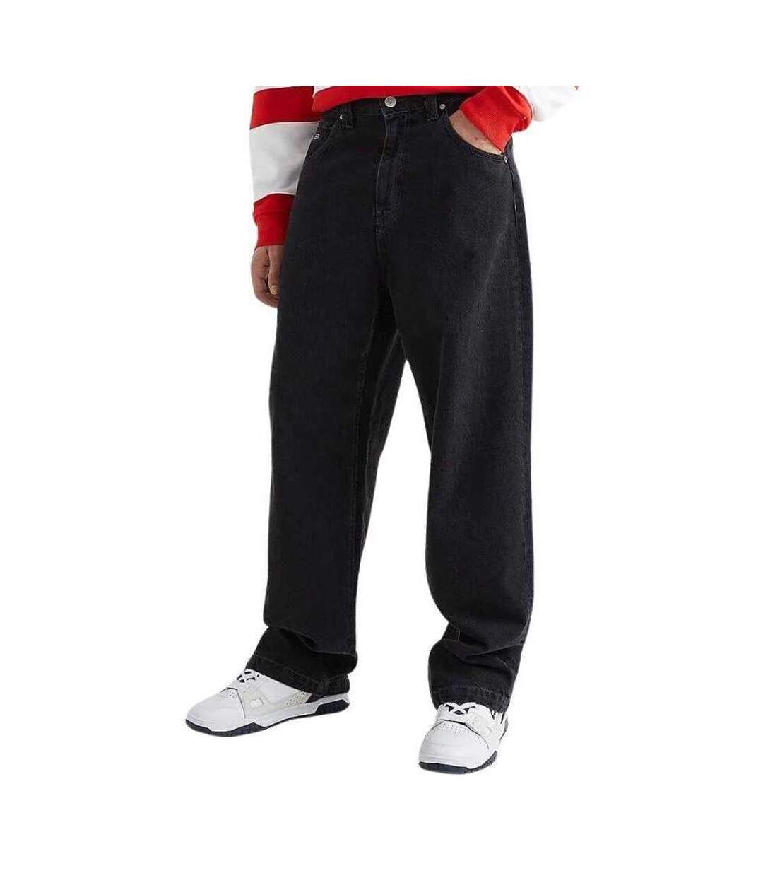 Jean Motif/style Logo Homme Noir Tommy Hilfiger-1