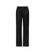 Pantalon Imperméable Motif/style Uni Femme Noir Respect-3