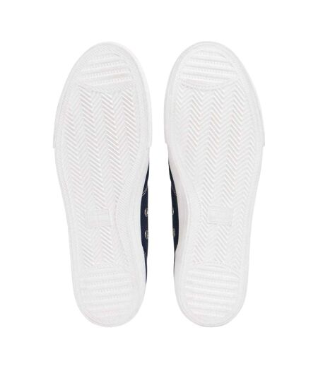 Mens Canvas Flat Trainers Night Navy Tommy Jeans