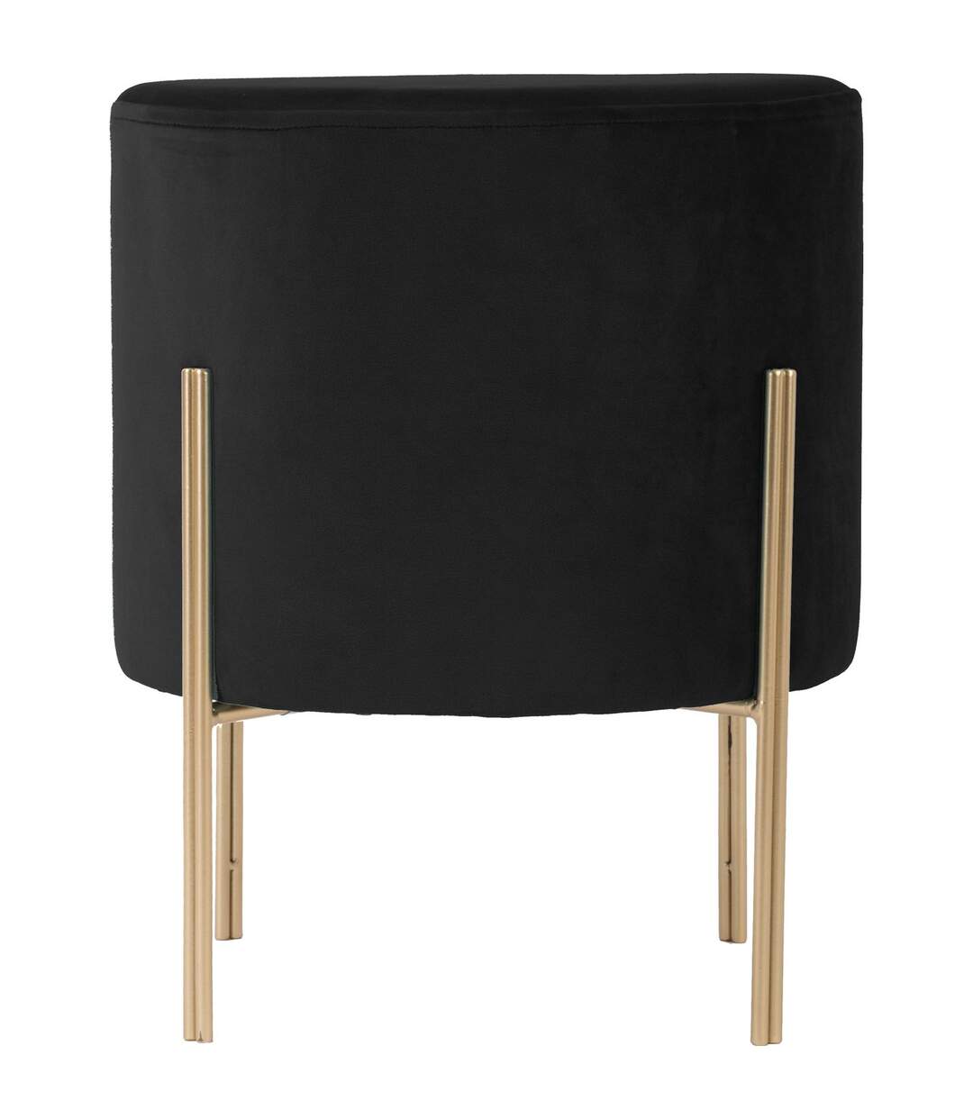 Tabouret design velours Art Deco Living-2