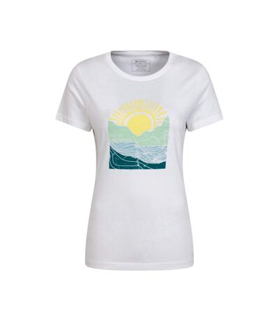 Mountain Warehouse - T-shirt NEVER LOST - Femme (Blanc) - UTMW3053