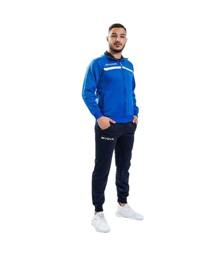 Ensemble De Survêtement Tuta One Homme Bleu Marine Bleu Givova