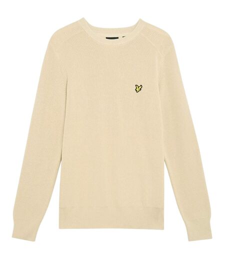 Pull Manches Raglan Homme Gris Taupe Lyle & Scott