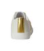 Baskets Janson Femme Blanc Jaune Or Ralph Lauren-2