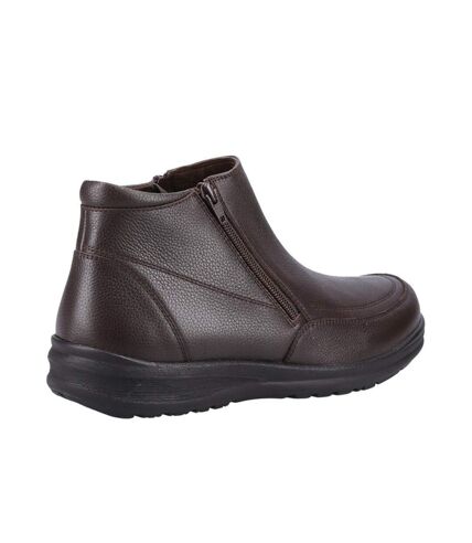 Fleet & Foster Mens Targhee Leather Ankle Boots (Brown) - UTFS10132